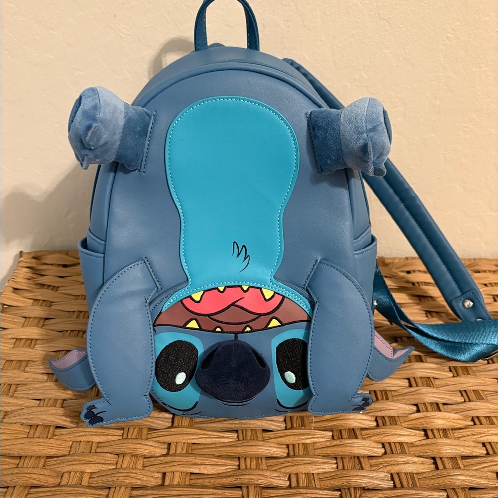Disney Loungefly Lilo and stitch upside down backpack